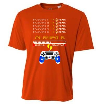 Players 1 2 3 4 5 Ready Player 6 Loading Funny Gaming Gift Cooling Performance Crew T-Shirt