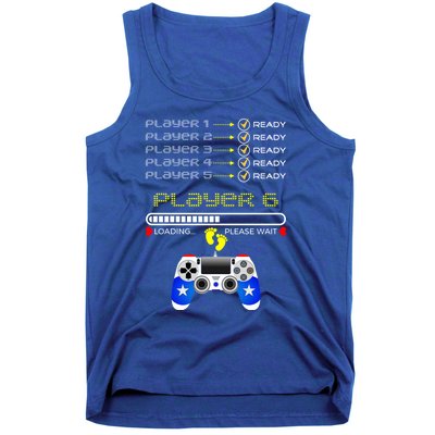 Players 1 2 3 4 5 Ready Player 6 Loading Funny Gaming Gift Tank Top