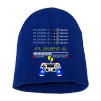 Players 1 2 3 4 5 Ready Player 6 Loading Funny Gaming Gift Short Acrylic Beanie