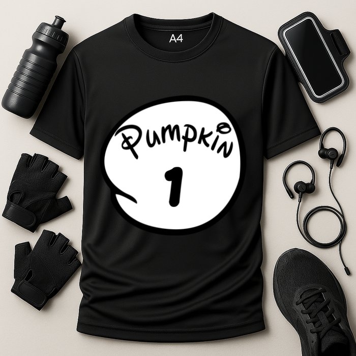 Pumpkin 1 2 3 4 5 Custom Personalize Halloween Performance Shirt