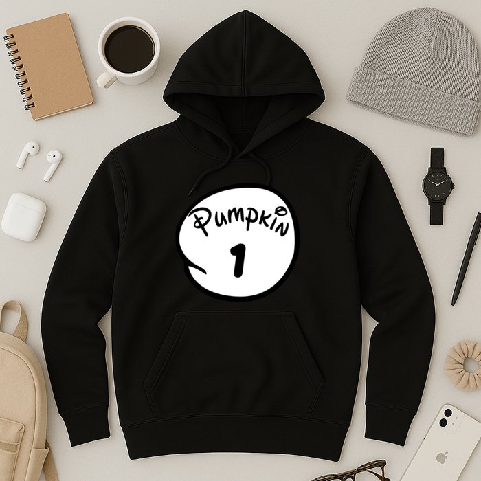 Pumpkin 1 2 3 4 5 Custom Personalize Halloween Hoodie
