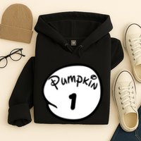 Pumpkin 1 2 3 4 5 Custom Personalize Halloween Hoodie