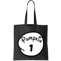 Pumpkin 1 2 3 4 5 Custom Personalize Halloween Bag