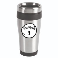 Pumpkin 1 2 3 4 5 Custom Personalize Halloween 16oz Travel Tumbler