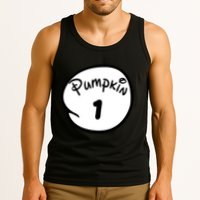 Pumpkin 1 2 3 4 5 Custom Personalize Halloween Tank Top