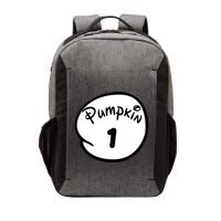 Pumpkin 1 2 3 4 5 Custom Personalize Halloween Vector Backpack
