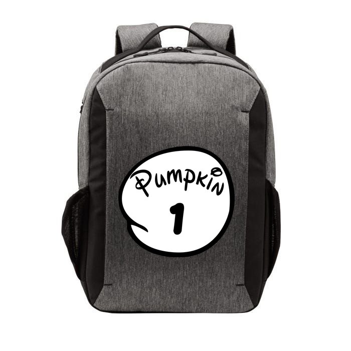 Pumpkin 1 2 3 4 5 Custom Personalize Halloween Vector Backpack