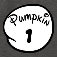 Pumpkin 1 2 3 4 5 Custom Personalize Halloween Vector Backpack