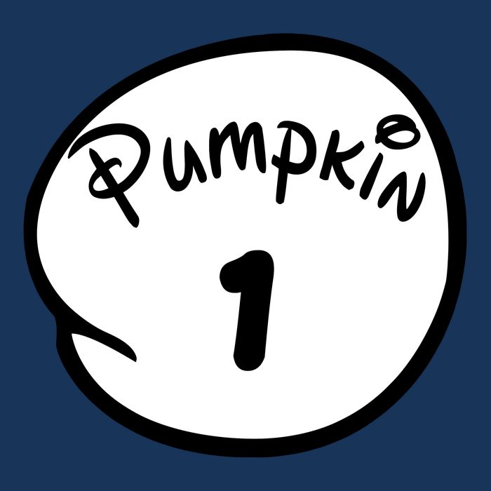 Pumpkin 1 2 3 4 5 Custom Personalize Halloween Infant Baby Jersey Bodysuit