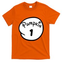Pumpkin 1 2 3 4 5 Custom Personalize Halloween T-Shirt