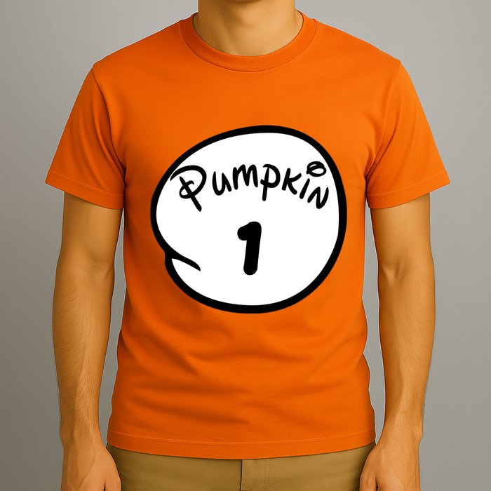 Pumpkin 1 2 3 4 5 Custom Personalize Halloween T-Shirt