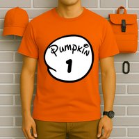 Pumpkin 1 2 3 4 5 Custom Personalize Halloween T-Shirt