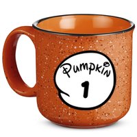 Pumpkin 1 2 3 4 5 Custom Personalize Halloween 15oz Campfire Ceramic Mug