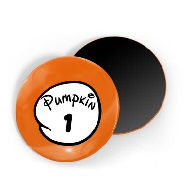 Pumpkin 1 2 3 4 5 Custom Personalize Halloween Magnet
