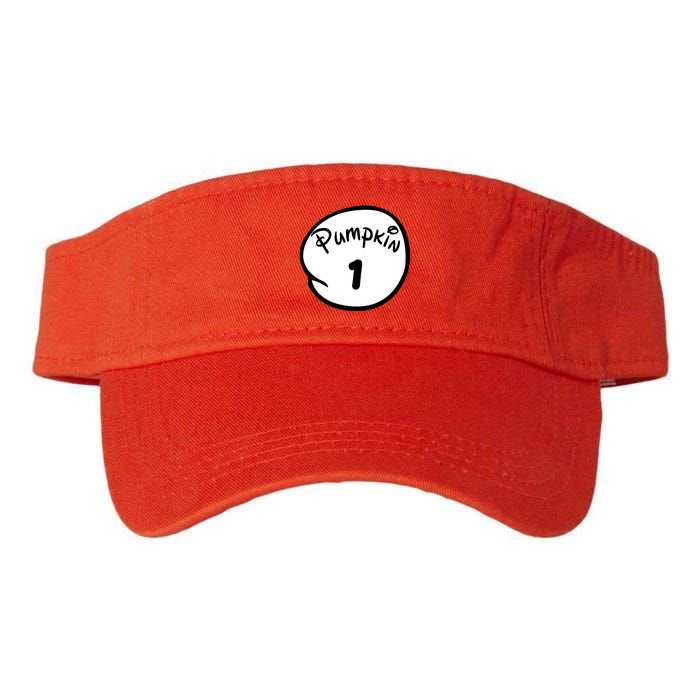 Pumpkin 1 2 3 4 5 Custom Personalize Halloween Visor