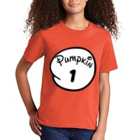 Pumpkin 1 2 3 4 5 Custom Personalize Halloween Kids T-Shirt