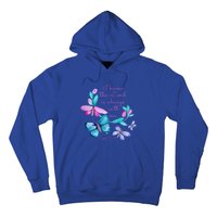 Psalm 16: 8 Christ Religious Butterfly Art Gift Hoodie