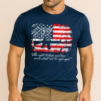 Patriotic 1789 American Flag 2nd Amendment Gun Rights AR15 Cooling Performance Crew T-Shirt