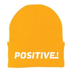 Positive 1 Be The Example Knit Cap Winter Beanie