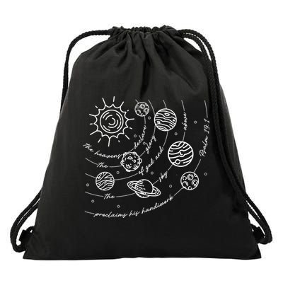 Psalm 191 Classical Conversations Cycle 2 Space, Christian Drawstring Bag