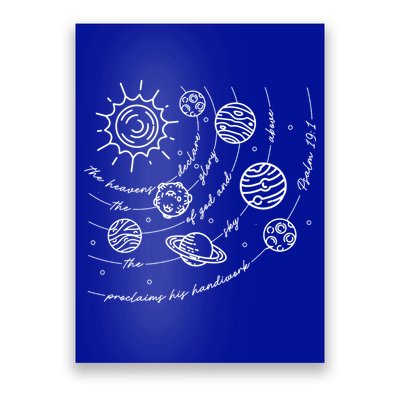 Psalm 191 Classical Conversations Cycle 2 Space, Christian Poster