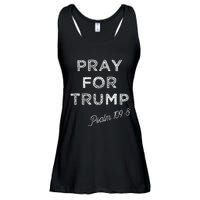 Psalm 1098 Christian Antitrump Pray For Trump Ladies Essential Flowy Tank