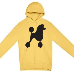 Poodle 1950s Costume Premium Pullover Hoodie