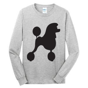 Poodle 1950s Costume Tall Long Sleeve T-Shirt