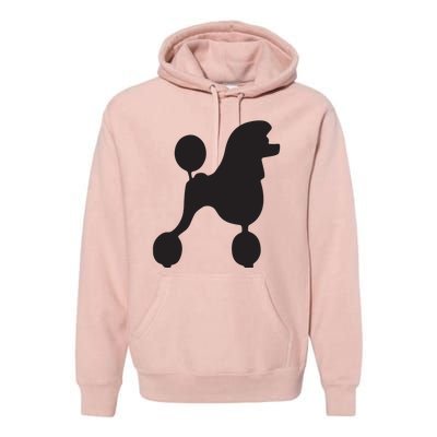 Poodle 1950s Costume Premium Hoodie