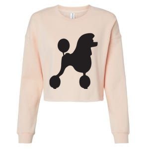 Poodle 1950s Costume Cropped Pullover Crew