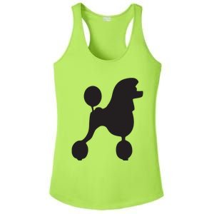 Poodle 1950s Costume Ladies PosiCharge Competitor Racerback Tank