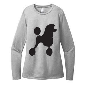 Poodle 1950s Costume Womens CVC Long Sleeve Shirt