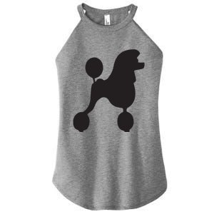 Poodle 1950s Costume Women's Perfect Tri Rocker Tank