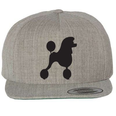 Poodle 1950s Costume Wool Snapback Cap