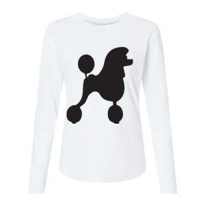 Poodle 1950s Costume Womens Cotton Relaxed Long Sleeve T-Shirt