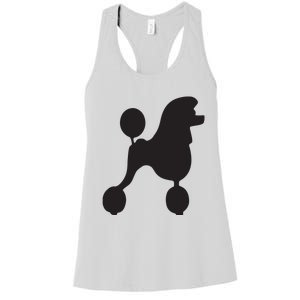 Poodle 1950s Costume Women's Racerback Tank