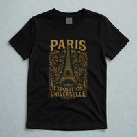 Paris 1889 Eiffel Tower World’s Fair T-Shirt