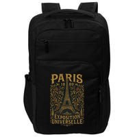Paris 1889 Eiffel Tower World’s Fair Impact Tech Backpack