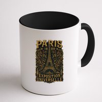 Paris 1889 Eiffel Tower World’s Fair Mug