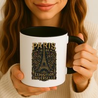 Paris 1889 Eiffel Tower World’s Fair Mug