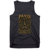 Paris 1889 Eiffel Tower World’s Fair Tank Top