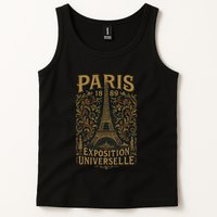 Paris 1889 Eiffel Tower World’s Fair Tank Top