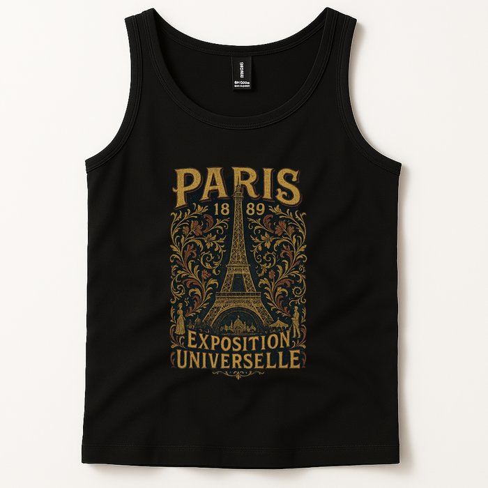 Paris 1889 Eiffel Tower World’s Fair Tank Top
