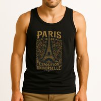 Paris 1889 Eiffel Tower World’s Fair Tank Top