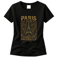 Paris 1889 Eiffel Tower World’s Fair Womens T-Shirt
