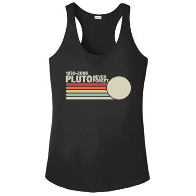 Pluto 1930funny Gift2006 Never Forget Space Gift Ladies PosiCharge Competitor Racerback Tank