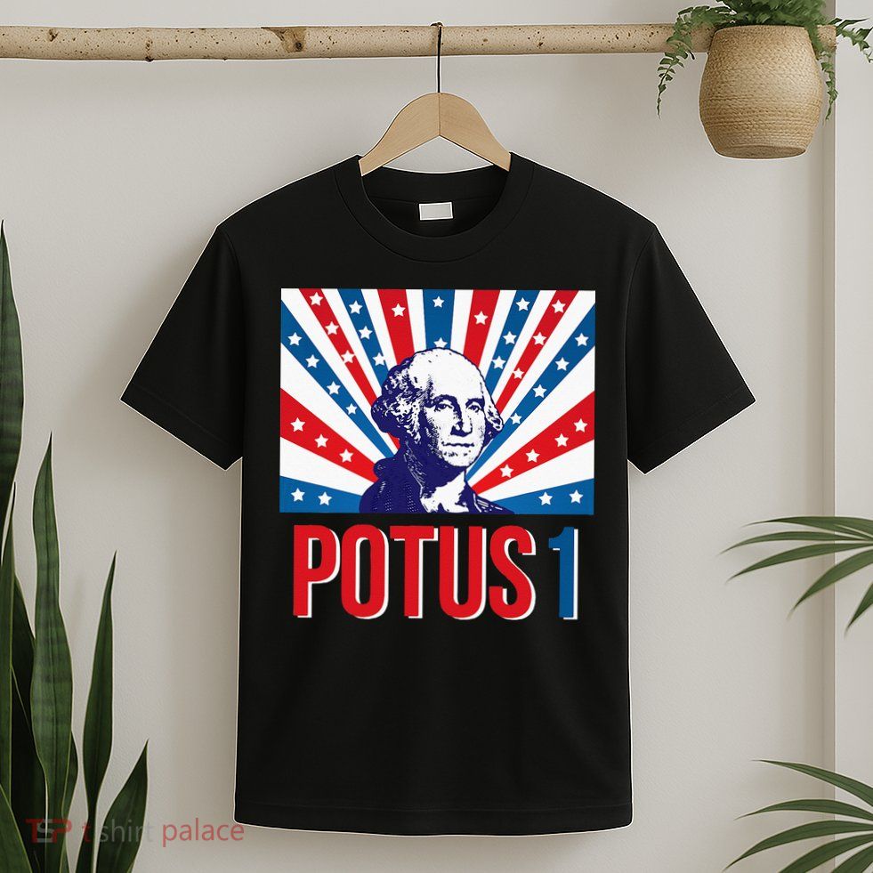 Potus 1 George Washington Retro T-Shirt