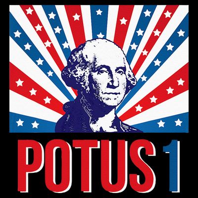Potus 1 George Washington Retro T-Shirt