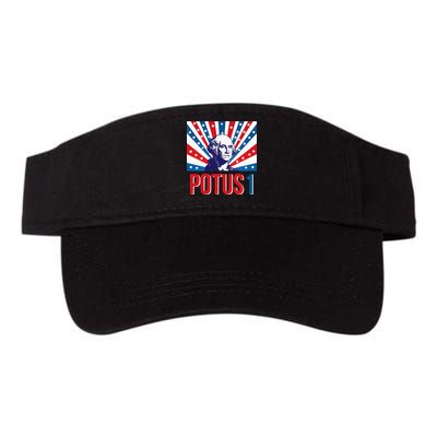 Potus 1 George Washington Retro Visor