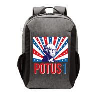 Potus 1 George Washington Retro Vector Backpack